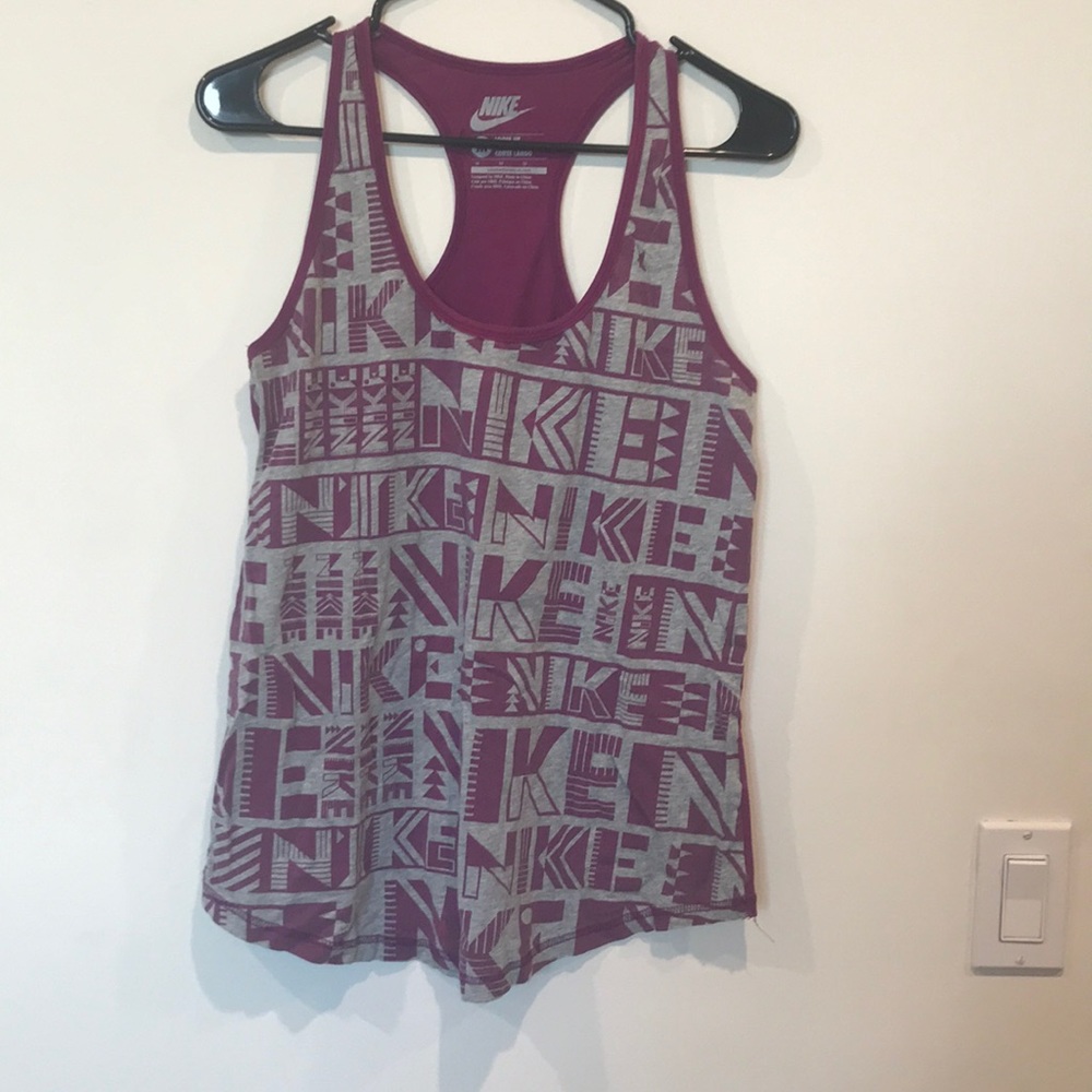 Nike loose fit Women’s M racerback tank